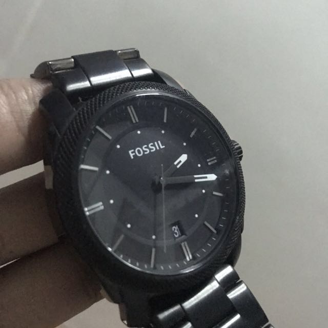 Matte Black Fossil Watch Luxury Watches On Carousell