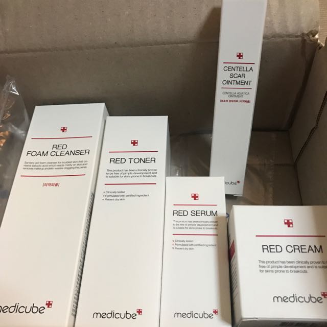 medicube red line full set
