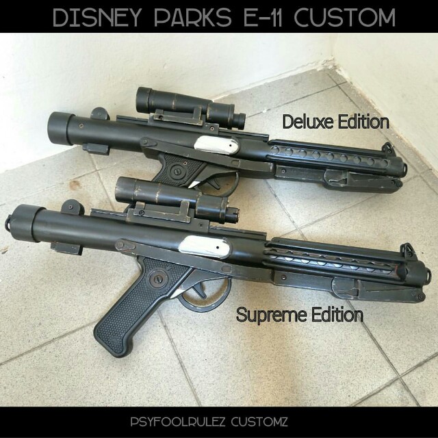 Modded Disney E 11 Blaster Toys Games Bricks Figurines On Carousell