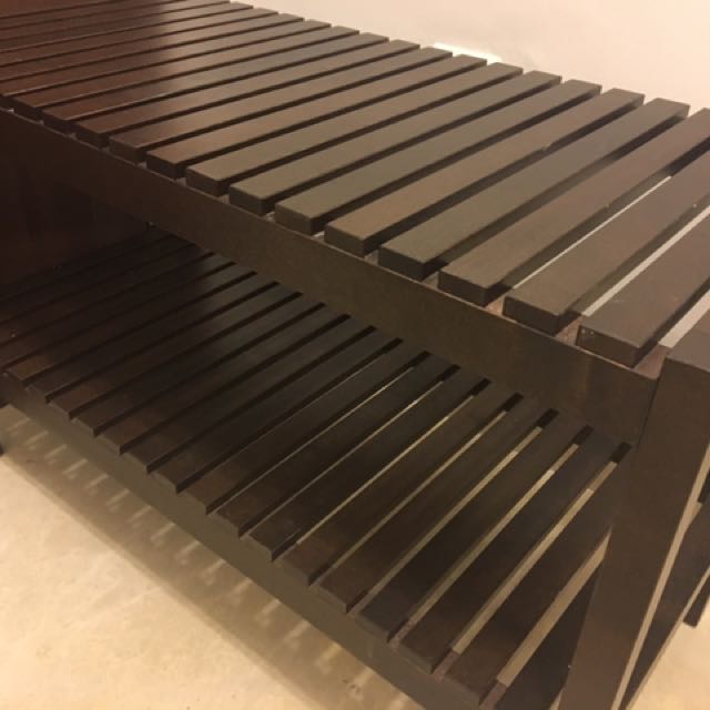 Molder Ikea table/bench/shoe rack, Furniture & Home Living, Furniture