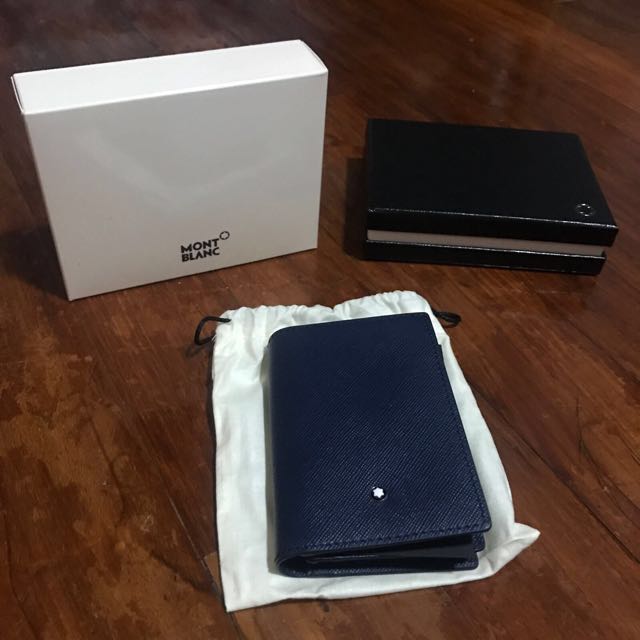Montblanc sartorial business cheap card holder with gusset