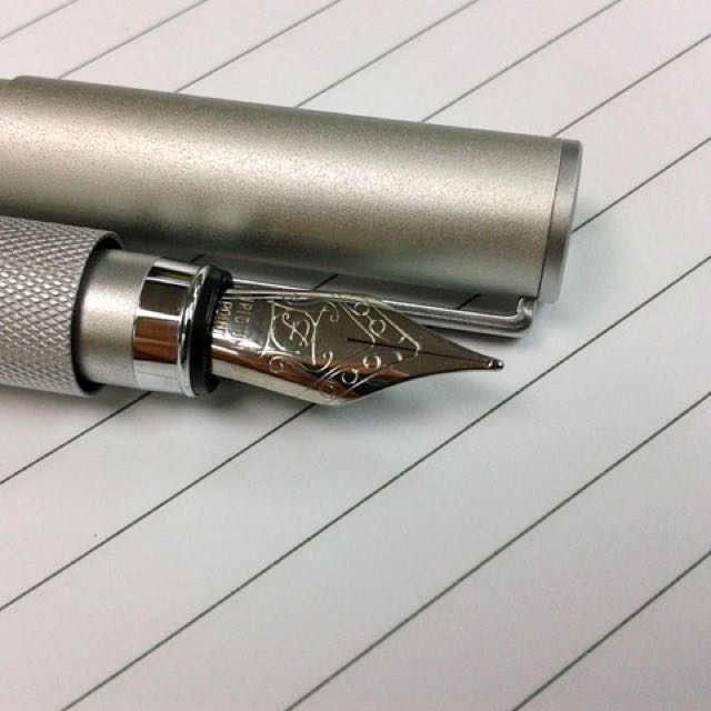 Muji Fountain Pen (full sized version) iridium point steel nib UOBPayNow, Hobbies & Toys