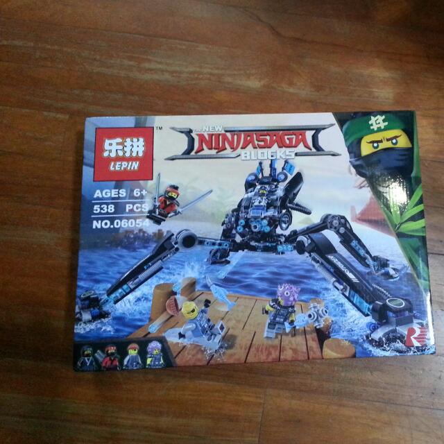 lego ninjago movie 70611 water strider toy