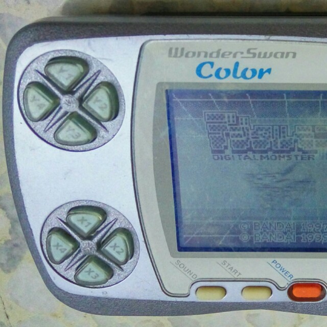 Pre Owned Bandai Wonderswan Color Pearl Blue Digimon Game Rock N Dock Video Gaming Video Game Consoles On Carousell To continue enjoying your favorite games please consider using a different browser. pre owned bandai wonderswan color pearl blue digimon game rock n dock
