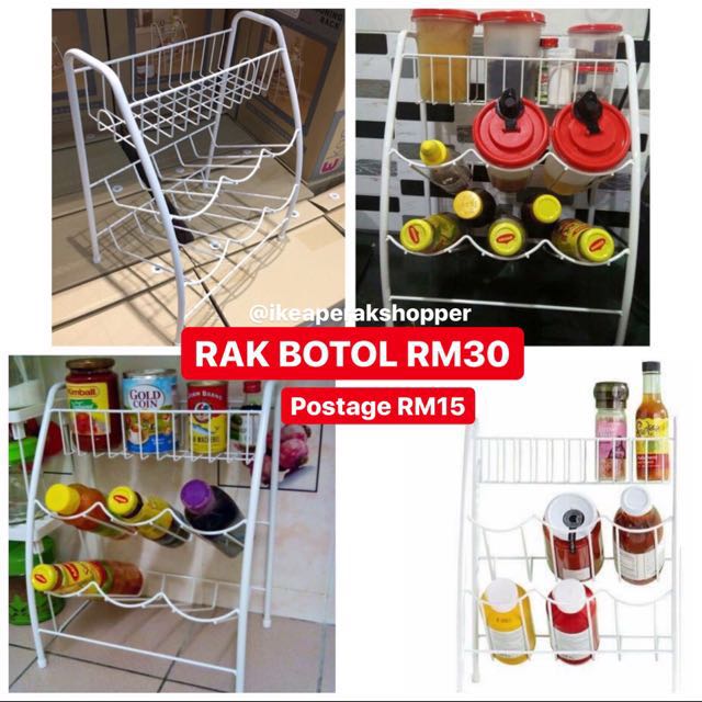 Rak Botol E Rack Homepro Peralatan Dapur Di Carou