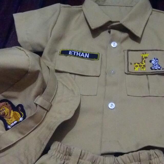 Safari Costume Zoo Keeper Babies Kids Boys Apparel On Carousell