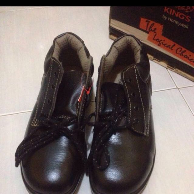 Turun Harga Sepatu Savety Merk King Honeywell Original 100 Fesyen Pria Sepatu Di Carousell