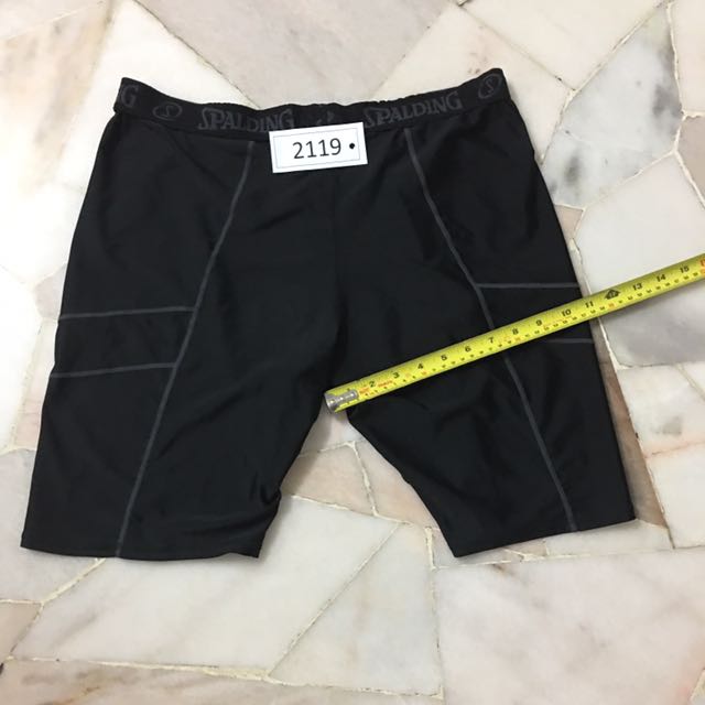 Spalding compression shorts on sale