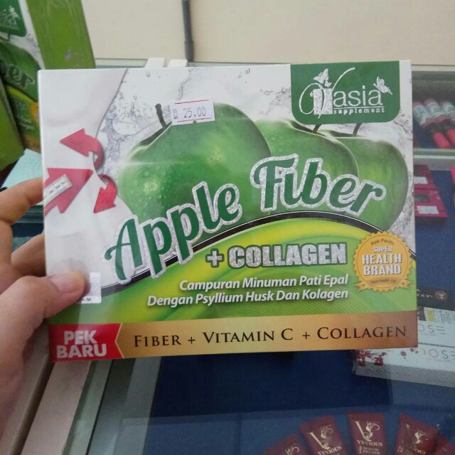 V Asia Apple Fiber Collagen Health Beauty Skin Bath Body