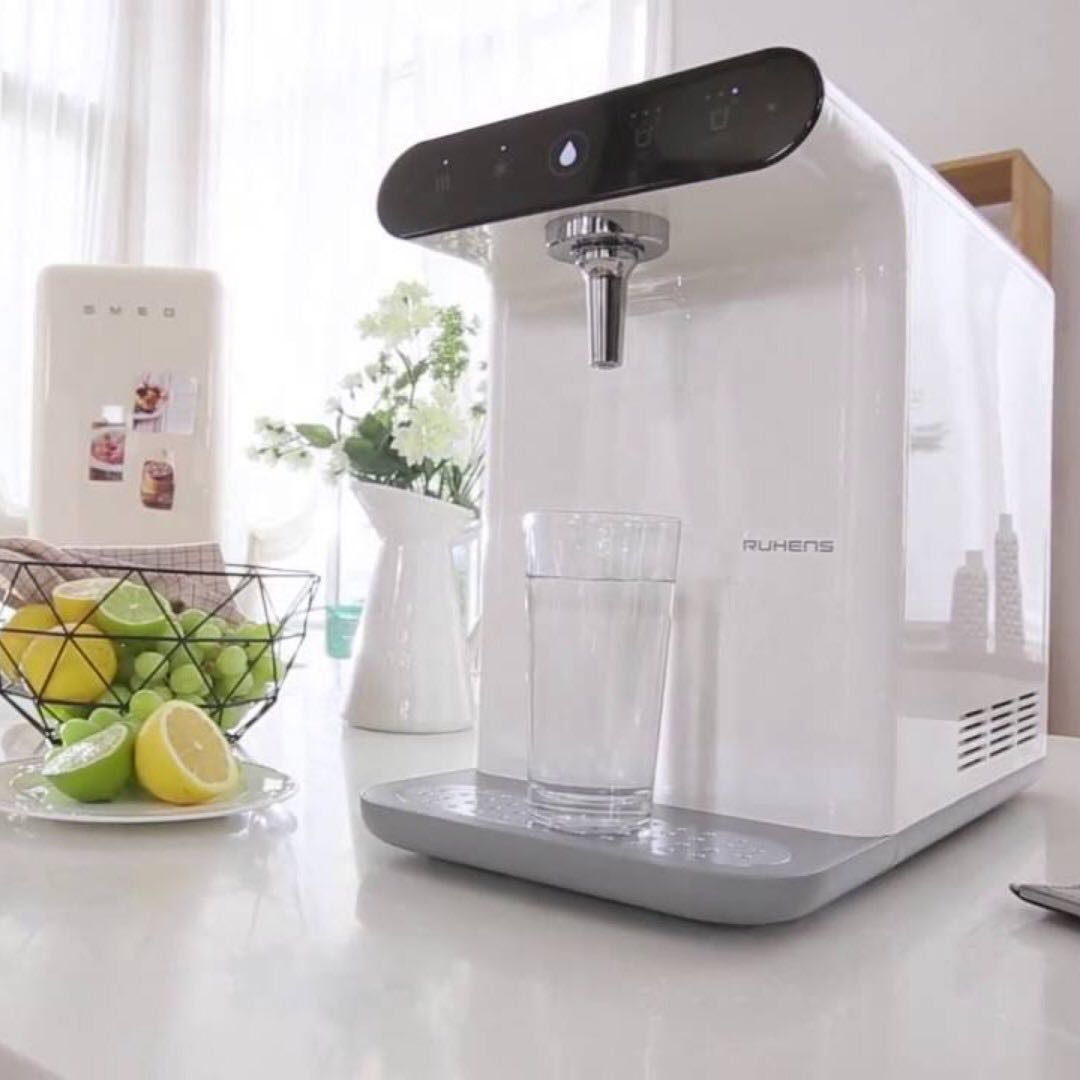 water filter with hot cold dispenser