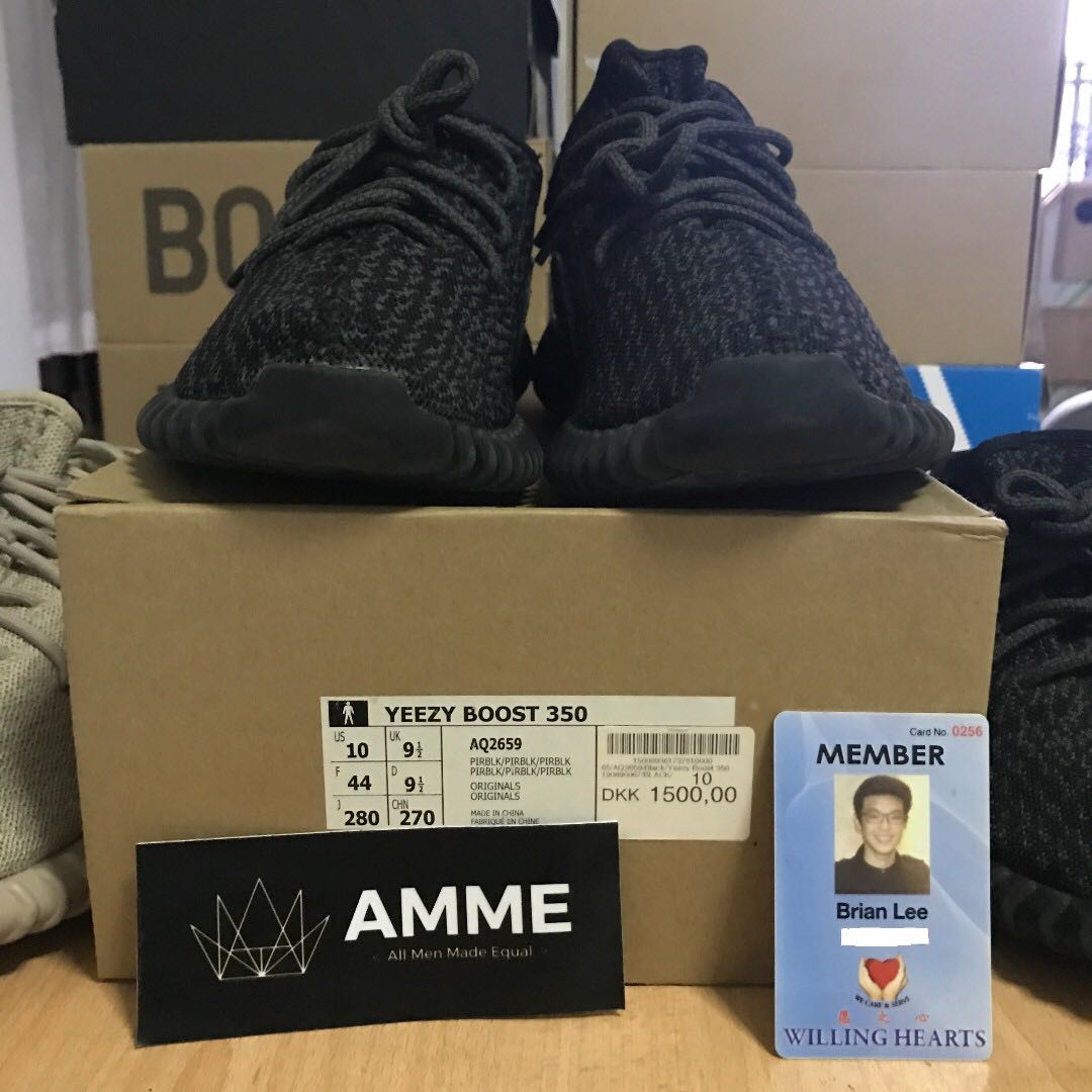 850 US10 Yeezy V1 Pirate Blacks Men s Fashion Footwear