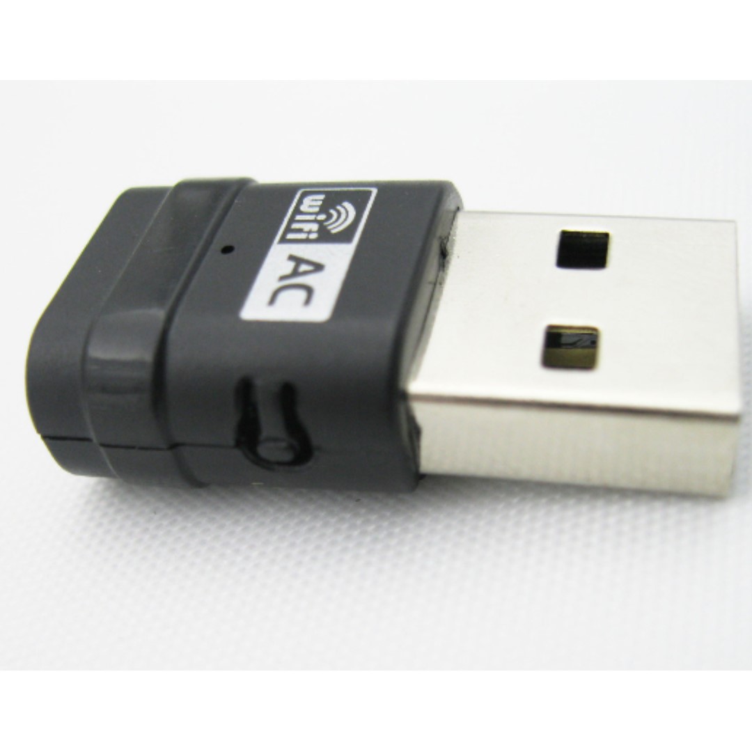 AC600 Dual Band WiFi USB Adapter - Ultra-fast 433Mbps+150Mbps with 802.11ac - S06114