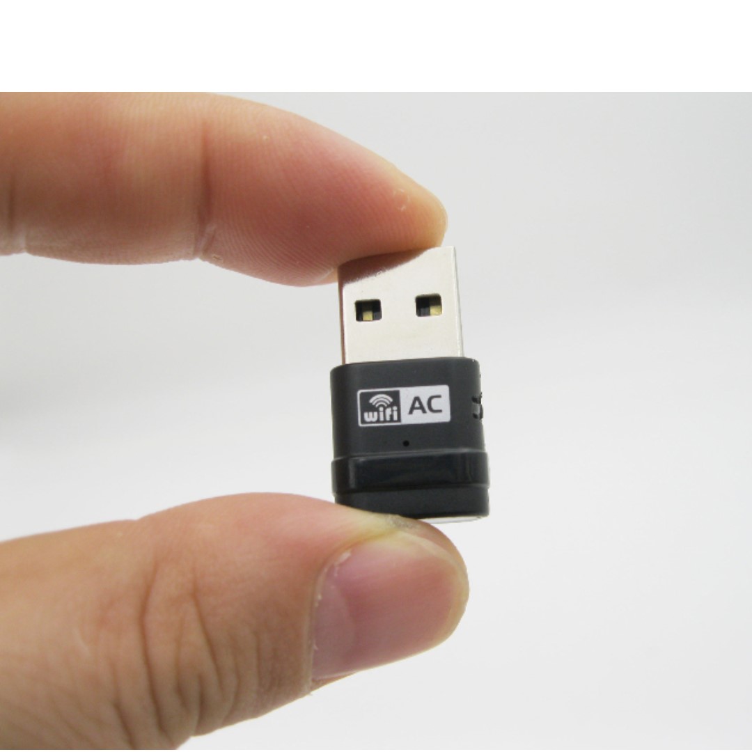 AC600 Dual Band WiFi USB Adapter - Ultra-fast 433Mbps+150Mbps with 802.11ac - S06114