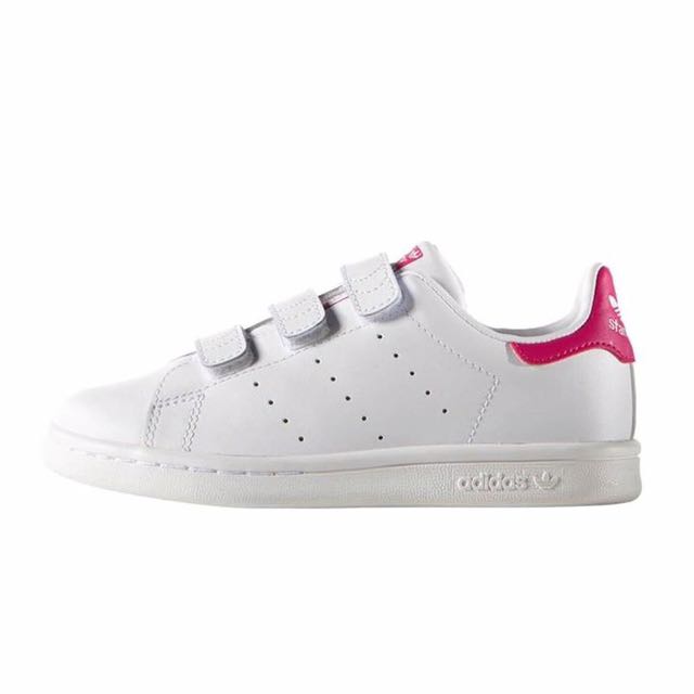 Adidas stan smith shop velcro pink