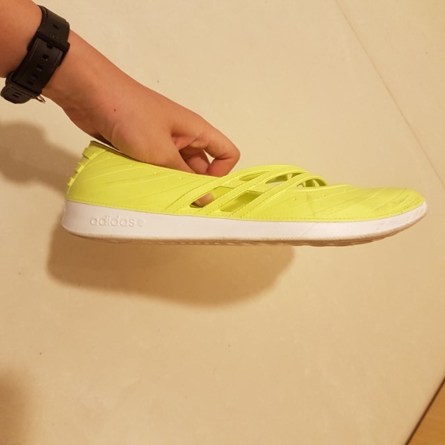 Adidas Women Qt Comfort Jelly Shoe Trainer Women s Fashion Footwear Sneakers on Carousell
