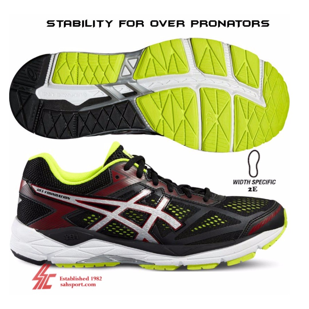 Asics Gel-Foundation 12 (2E) Men's Running T5H1N-9093, Men's Fashion,  Footwear on Carousell