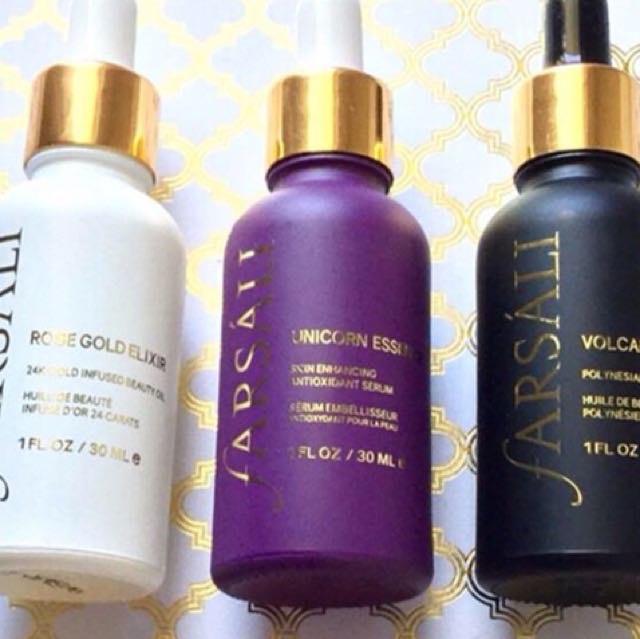Authentic Farsali Rosegold Elixir Unicorn Essence Volcanic