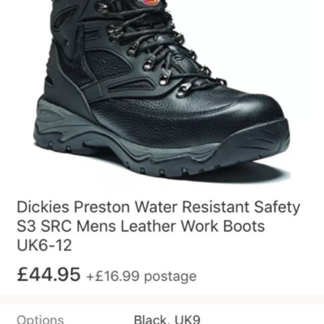 Dickies preston 2025 safety boot