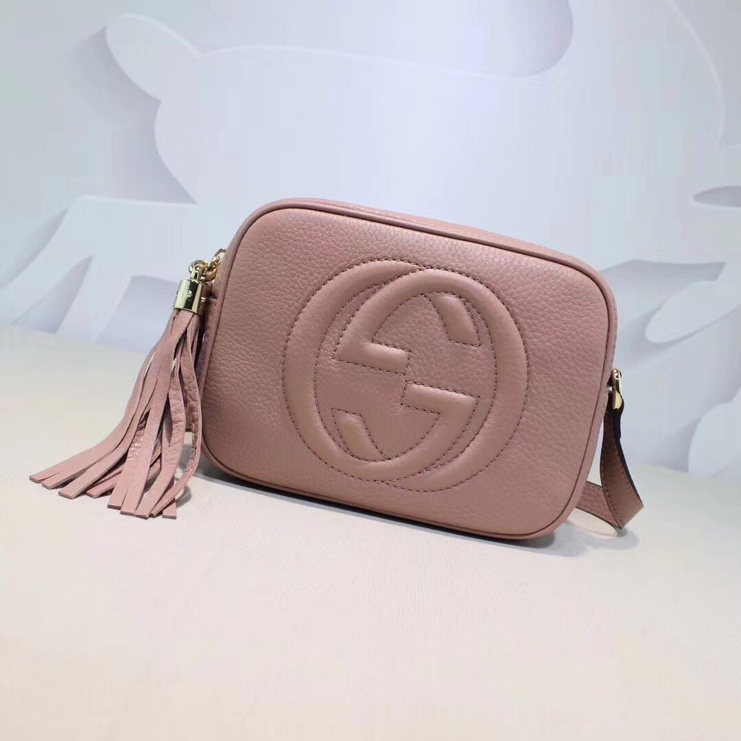 light pink gucci purse
