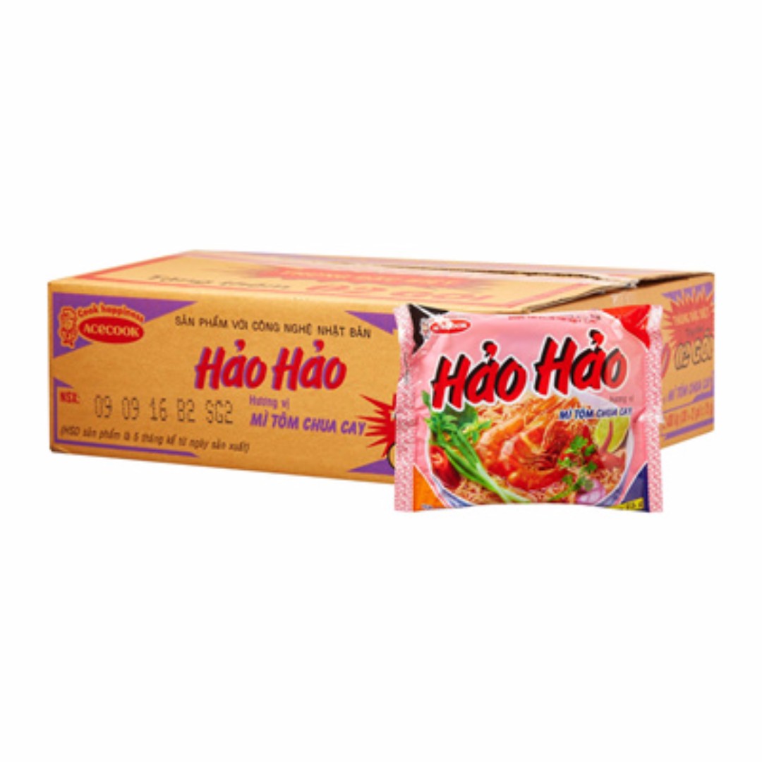 Vietnam Hao Hao Instant Noodle 1 Carton Food And Drinks Rice And Noodles On Carousell