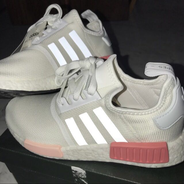 nmd r1 white rose