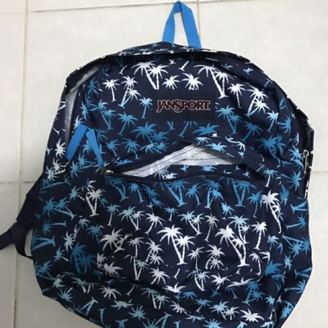 jansport palm tree backpack