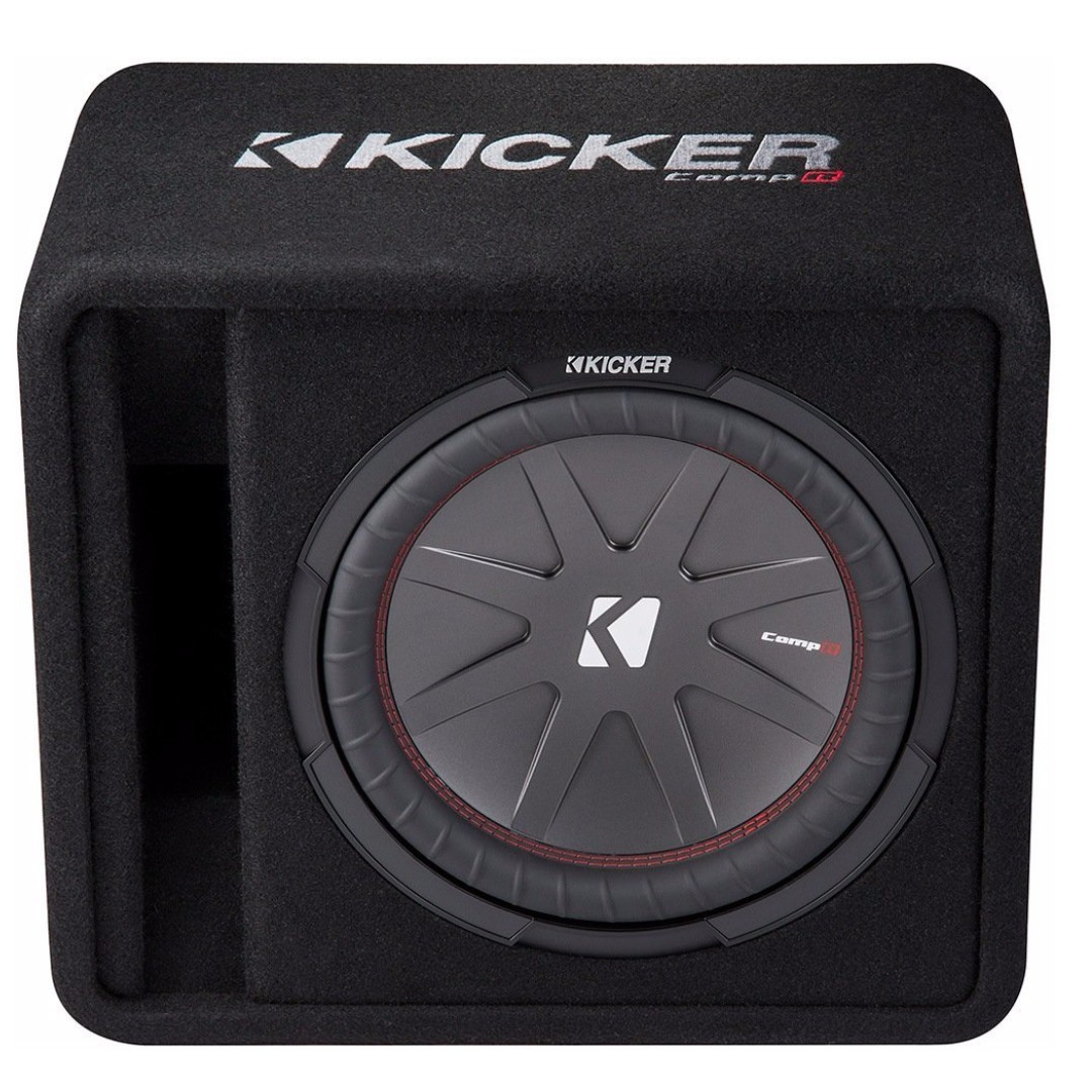 Kicker 12 Inch 1000 Watt 2Ohm Ported Vented Subwoofer Enclosure Box
