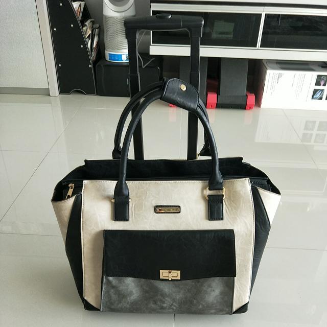 Kate spade best sale rolling briefcase