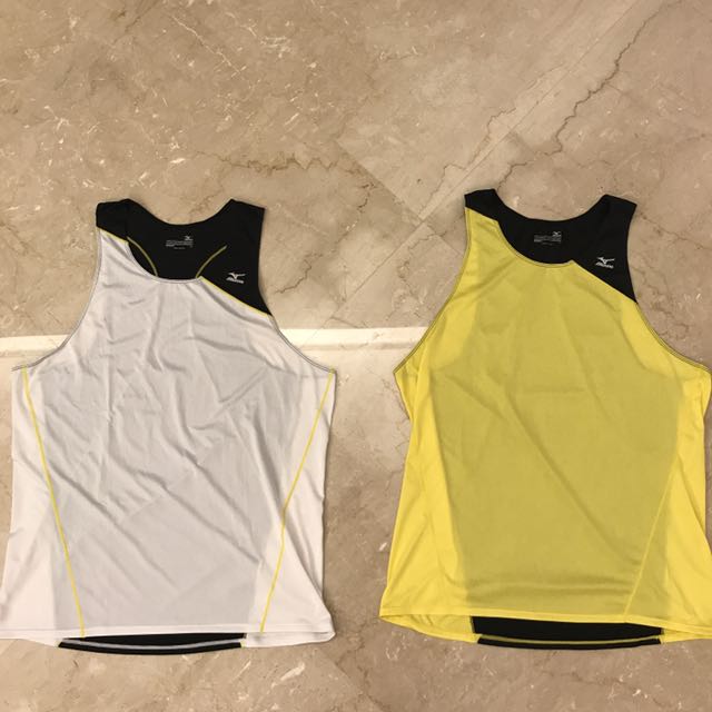mizuno running singlet