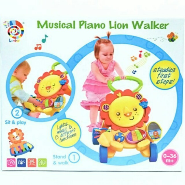 musical piano lion walker