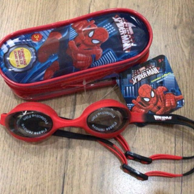 New Kacamata Renang Spiderman Original Marvel Bayi Anak Baju Anak Laki Laki Di Carousell