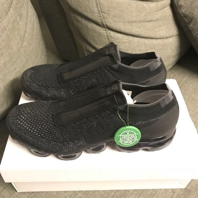 cdg vapormax black