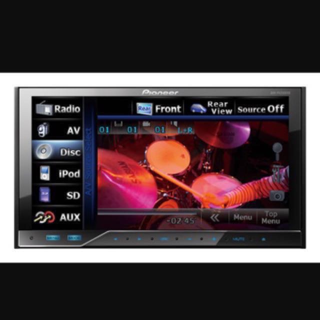 Pioneer AVH-P4250DVD 4-Channel DVD / CD / VCD Double Din Receiver with ...