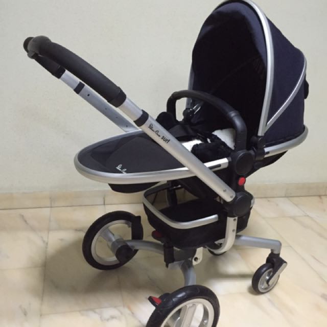 reconditioned silver cross prams