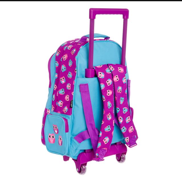 smiggle bag with wheels