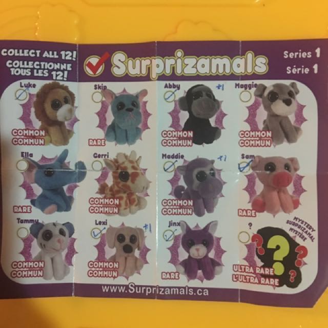 Surprizamals series 1 sale