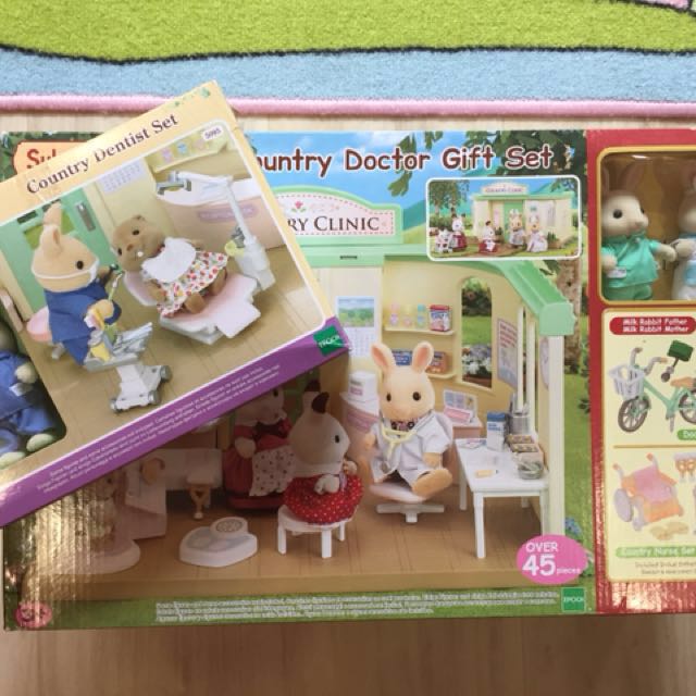 Sylvanian families country dentist set shop