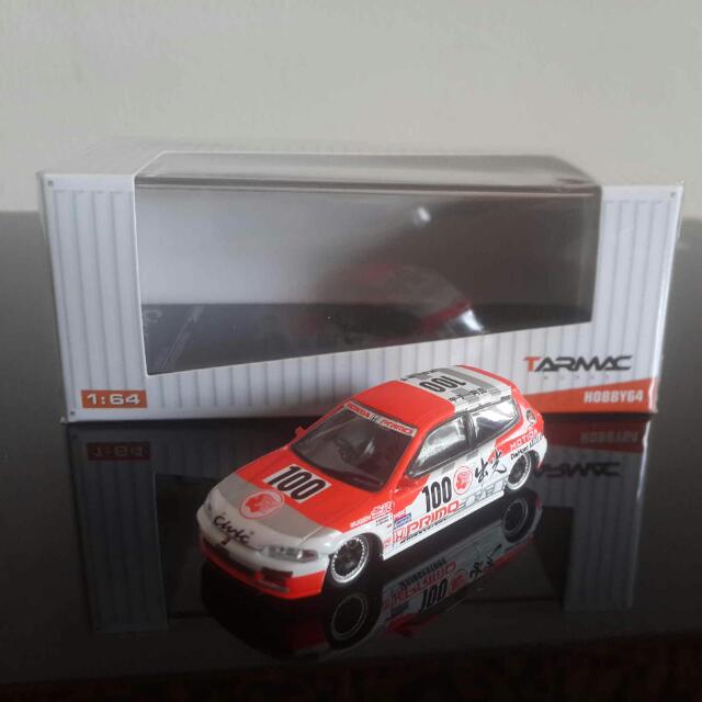 TARMAC T01-JA Echelle 1/18 | HONDA CIVIC EG6 Gr.A N 14 JACCS 1993 VARIOUS