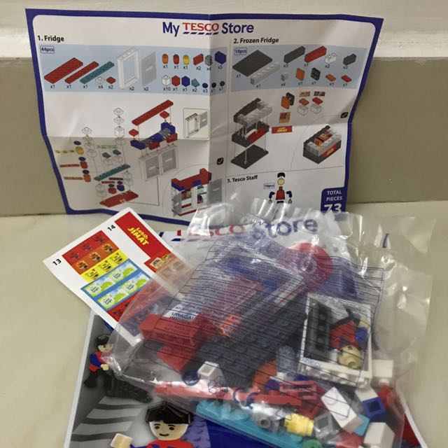 Tesco mini lego Mat Sejuk