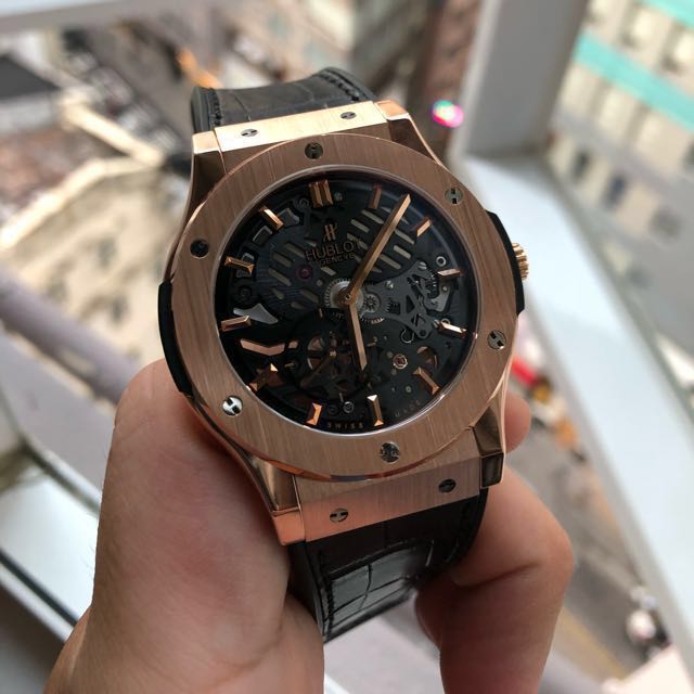 hublot skeleton ultra thin