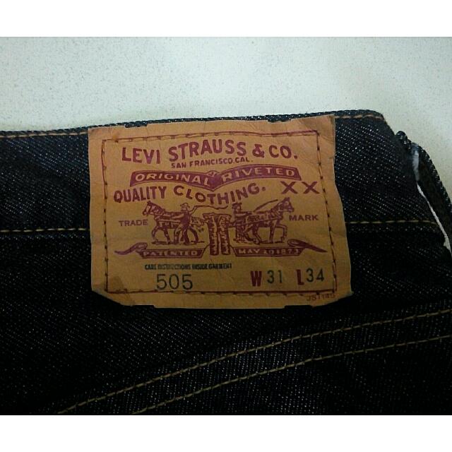 W31 Levis 505 Like New Jeans (Original ®), Men's Fashion, Bottoms