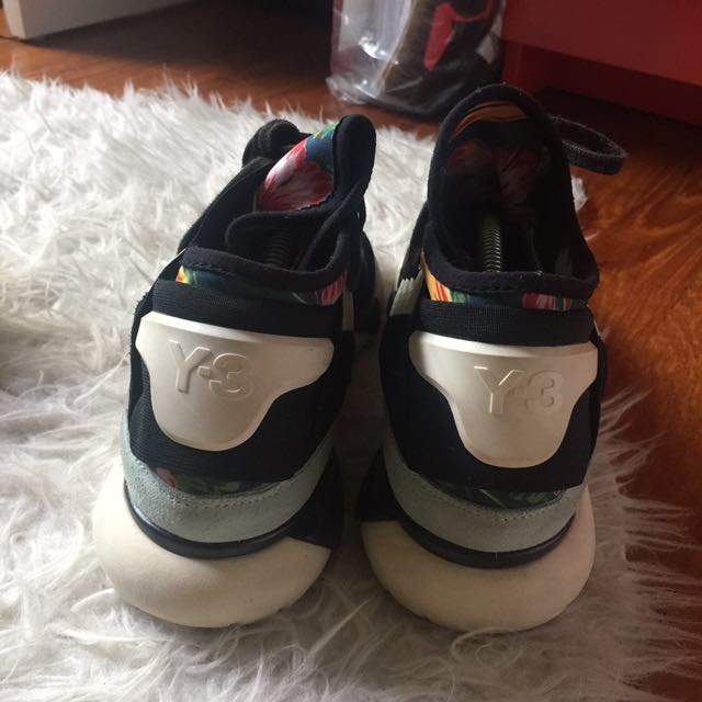 Y-3 Qasa High Floral, Men's Fashion, Footwear, Dress Shoes on