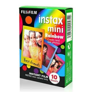 Fujifilm Instax Rainbow Refill Polaroid (10 lembar)