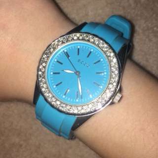 blue ecco watch