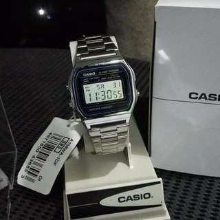 casio a158 silver