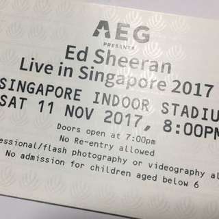 Cat 1 Ed Sheeran PC1 11Nov