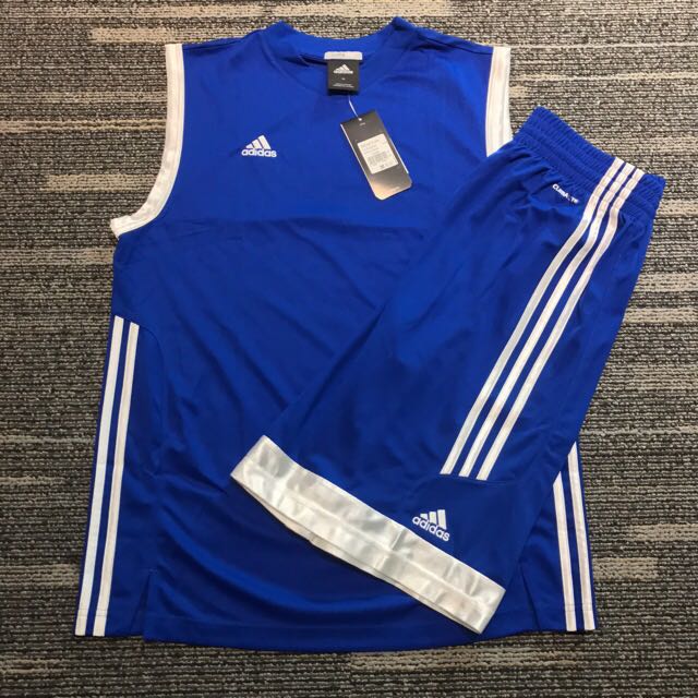 Adidas Basketball Jersey, Men's Fashion, Activewear on Carousell