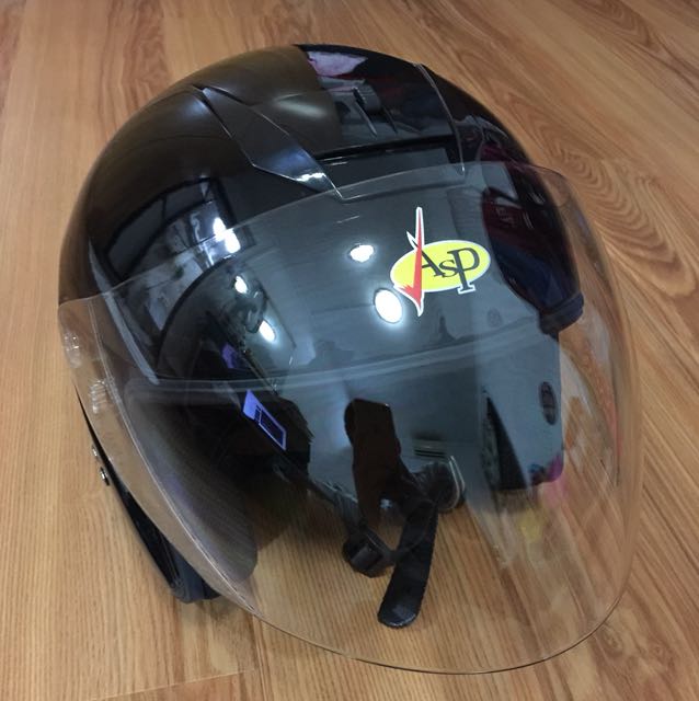 ASP Helmet, Motorcycles, Motorcycle Apparel on Carousell