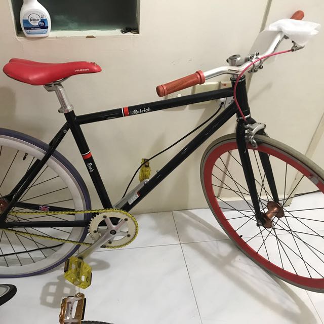 raleigh fixie bike