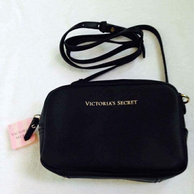 victoria secret crossbody bag black